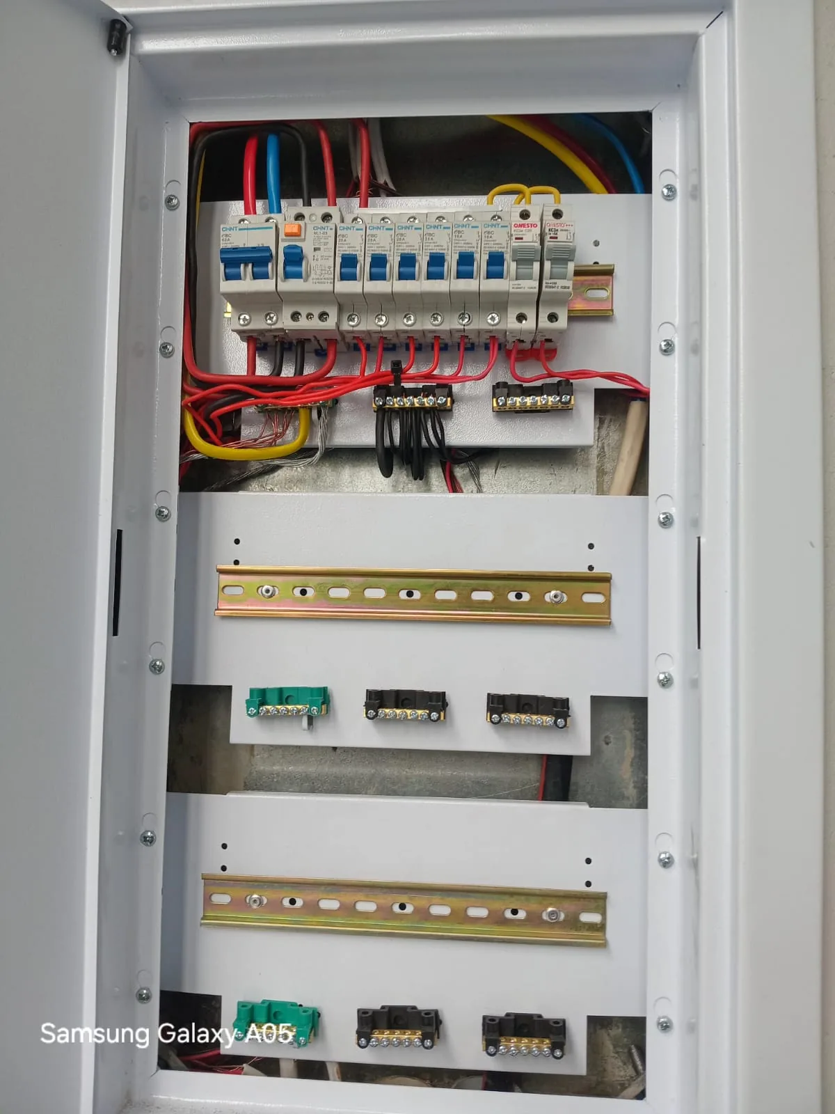 Electrical breaker board repair in Ferndale after a faulty circuit breaker stopped the geyser from heating.