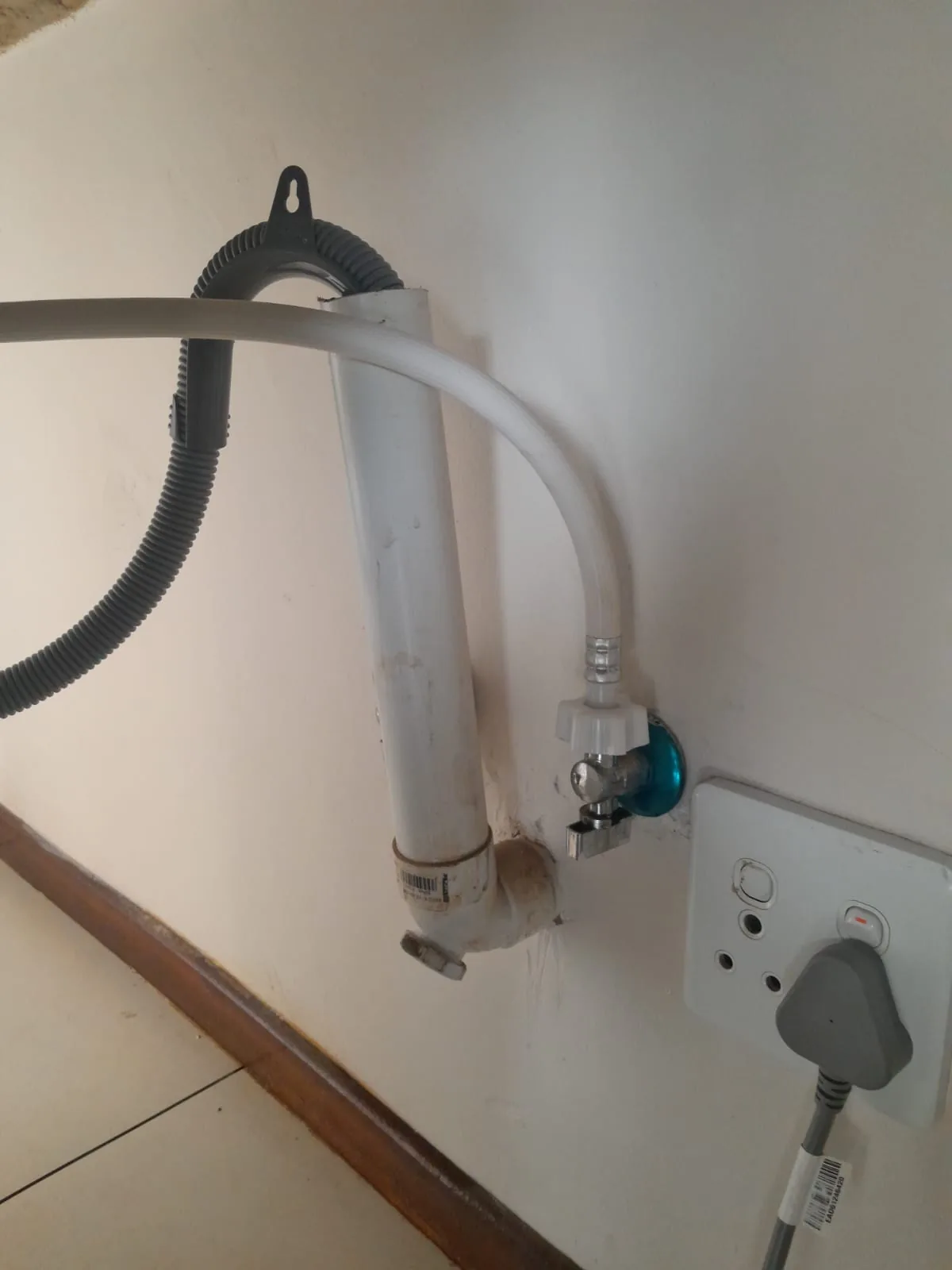 Dishwasher angle valve replacement in Linden after the valve failed when the client wanted to use the appliance point.
