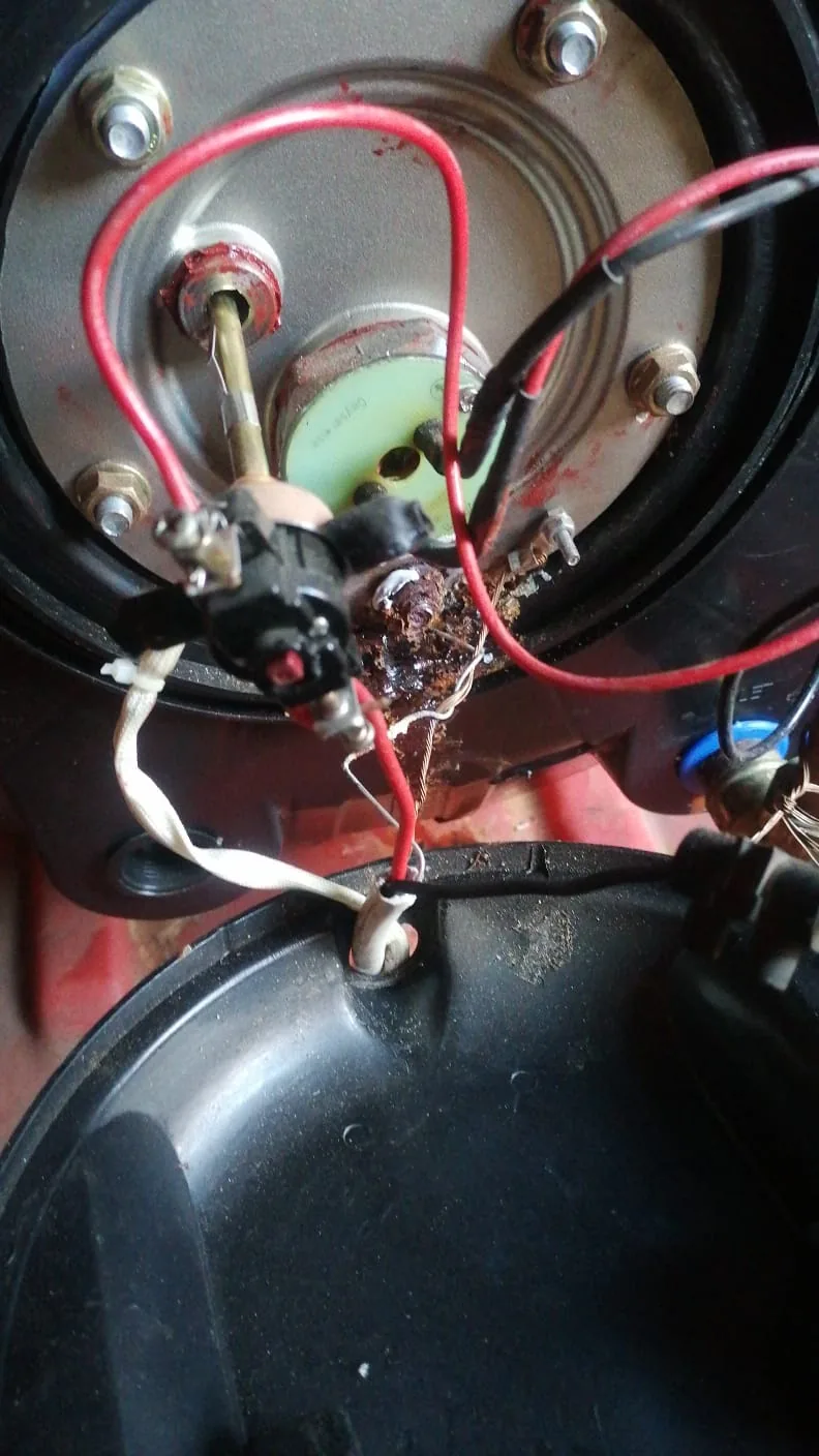 Geyser repair in Linden with new element, thermostat and flange gasket fitted after the element failed.